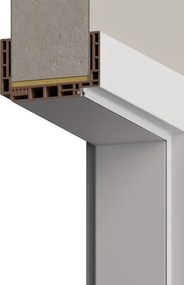 Obložková zárubňa DRE 70 cm pre hrúbku steny 10-12 cm ľavá O2BM70LW