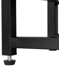 Stojan na kvety LUPIN RUSTIC čierny