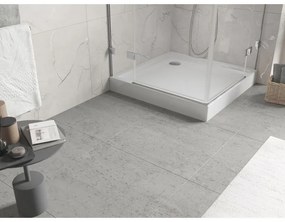 Mexen Flow+, štvorcová sprchová vanička 90 x 90 cm, biela lesklá, 46S109090H