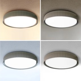 Brilagi - LED stmievateľné stropné svietidlo LUCIA LED/48W/230V pr. 41 cm taupe + diaľkové ovládanie