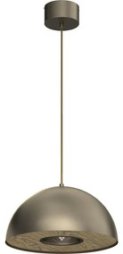 Luster na lanku ELGUND 1xE27/15W/230V pr. 35 cm mosadz