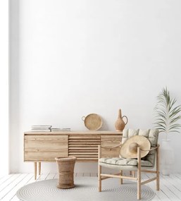 Koberec Agnella Noble Ruti svetlosivý kruh