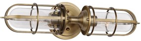 Elstead Feiss - Vonkajšie nástenné svietidlo URBAN 2xE27/60W/230V IP44 bronz QN-URBANREST2