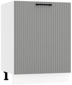 Skrinka do kuchyne Kate d60zl pl šedá mat