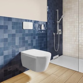 Villeroy & Boch V0E100R1 - Závesný bidet s bidetovým sedátkom SoftClose VICLEAN alpská biela +DO