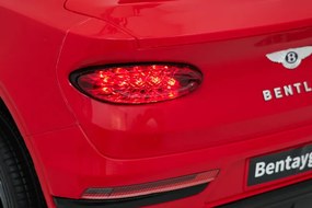 Elektrické autíčko Bentley Bentayga S červené