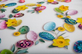Dekorstudio Veľkonočný obrus s potlačou - Vzor 3 Rozmer obrusu (šírka x dĺžka): 100x100cm