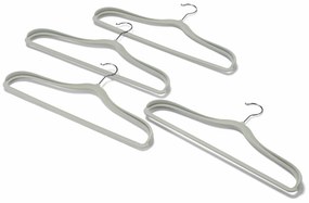 Vešiaky na šaty s rozšírením v oblasti pliec, 4 ks