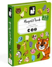 Magnetická kniha - skladačka Zvieratá