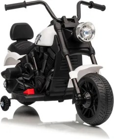 Elektrická motorka STAR biela