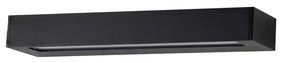 Moderné nástenné svietidlo Rosvik 50 2x10W IP54 4000K čierna