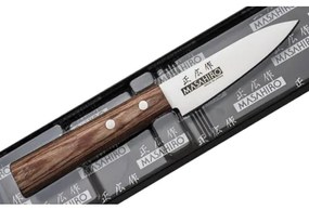 Hnědý nůž Masahiro Sankei Paring 90 mm [35924]
