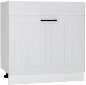 Skrinka do kuchyne Irma D80zl S/1 Zasl Svetlo šedá Mat