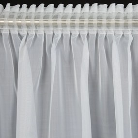 ZÁCLONA NA PÁSKE LUCY 300X160 CM BIELA