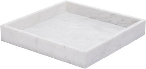 MARBLE Mramorová tácka - biela