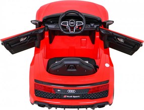 Ramiz Audi R8 LIFT batéria auto červená