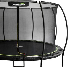 Ochrana pružín pre trampolínu LEAN SPRING PAD, čierna, 180–183 cm, 6 ft