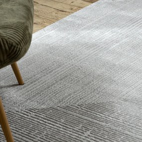 Dywany Łuszczów, Kusový koberec Balance 8788 grey, 80x150, šedá, obývacia izba