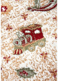 Zelený koberec s vianočným motívom s prímesou bavlny 50x80 cm Toy's Delight Green Christmas – Villeroy&amp;Boch