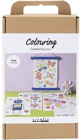 Kreatívna sada Craft Kit Colouring Butterfly & Robot