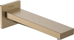 Hansgrohe Tecturis E vaňový výtok kartáčovaný bronz 73410140