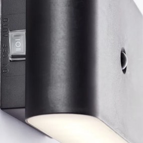 Brilliant - LED vonkajšie nabíjacie nástenné svietidlo so senzorom XINO LED/3W/5