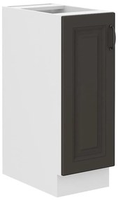 Kuchynská skrinka STILO grafit mat/biely 30d cargo bb
