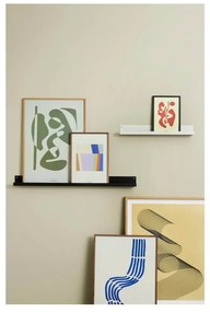 Svetlosivá kovová polica na obrázky 100 cm Care – Hübsch