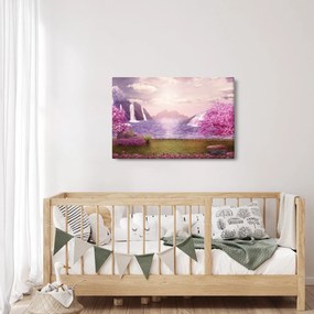 Obraz jazera (90x60 cm)