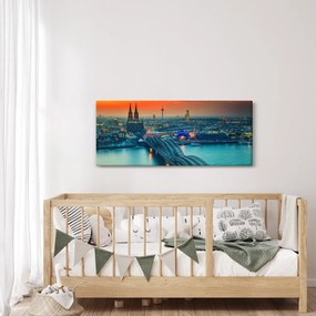 Obraz - Kolín nad Rýnom (120x50 cm)