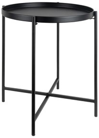 Kovový okrúhly odkladací stolík ø 40 cm Meseta – Leitmotiv