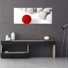 Obraz gulí (120x50 cm)