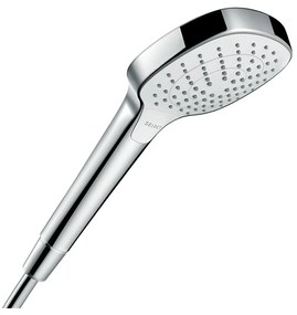 Hansgrohe Croma Select E Vario - Ručná sprcha 3jet, biela/chróm 26812400