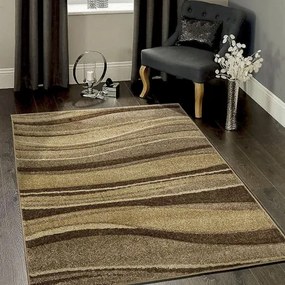 Koberce Breno Kusový koberec PORTLAND 1598/AY3D, hnedá, viacfarebná,160 x 235 cm