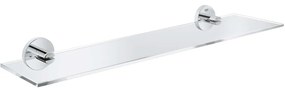 GROHE Start sklenená polička, 530 x 145 x 6 mm, chróm, 41202000