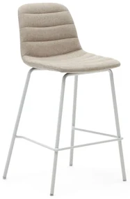 Béžové barové stoličky v súprave 2 ks 92,5 cm Zunilda – Kave Home
