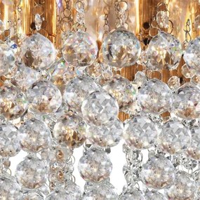 Searchlight 3408-8GO - Stropné svietidlo HANNA 8xG9/33W/230V