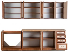 Kuchynská linka Ramiak 260, orech ecco/ akacia