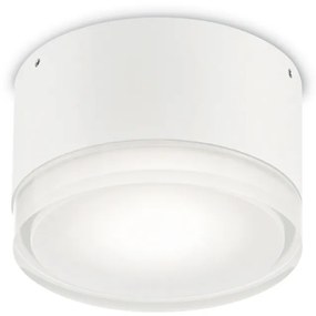 IDEAL LUX Vonkajšie stropné / nástenné svietidlo URANO, biele, 12cm