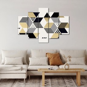 Obraz - Geometrické tvary N⁰1 (150x105 cm)
