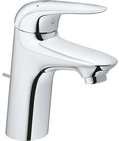 GROHE Wave páková umývadlová batéria ES s odtokovou súpravou s tiahlom, výška výtoku 82 mm, chróm, 23581001