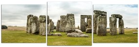 Obraz na plátne - Stonehenge - panoráma 506D (120x40 cm)