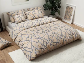 Bavlnené obliečky SORGI krémové Rozmer obliečky: 2 ks 70 x 90 cm | 200 x 220 cm