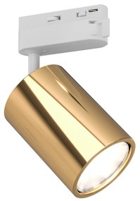 Orlicki design Moderné lištové svietidlo Kika Track biela/zlatá