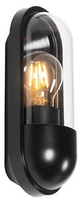 Moderná vonkajšia nástenná lampa čierna IP54 - Stockholm