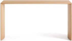 Pracovný stôl v dekore duba 60x140 cm Litto – Kave Home