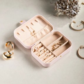 Šperkovnica LOVE ružová 726477