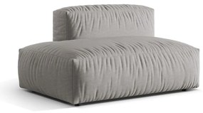 Tmavomodrý zamatový modul pohovky (ľavý roh) Martina – Micadoni