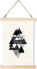 Závesné plátno na stenu Remixed Space / Dan Johannson