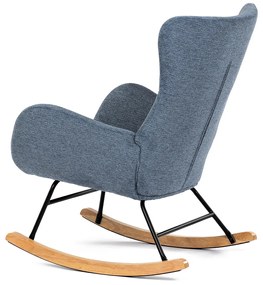 Hojdacie kreslo BLUE2, modrá